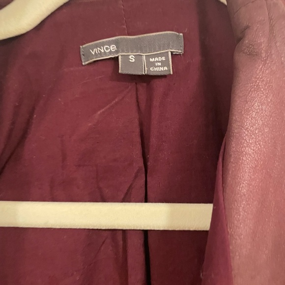 VINCE LEATHER JACKET - Picture 4 of 6